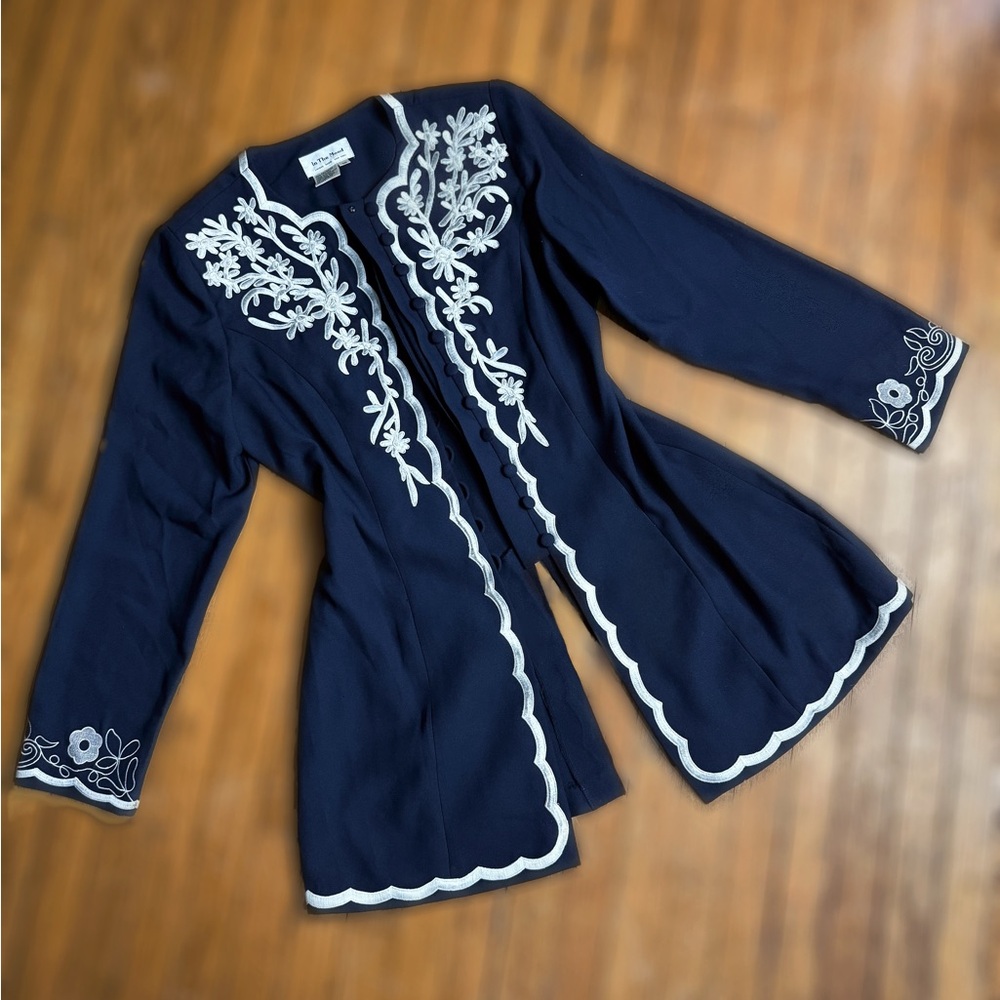 Vintage embroidered duster